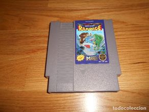 Video Games and Consoles: JUEGO DE CONSOLA NINTENDO RAMPAGE NES AÑOS 90